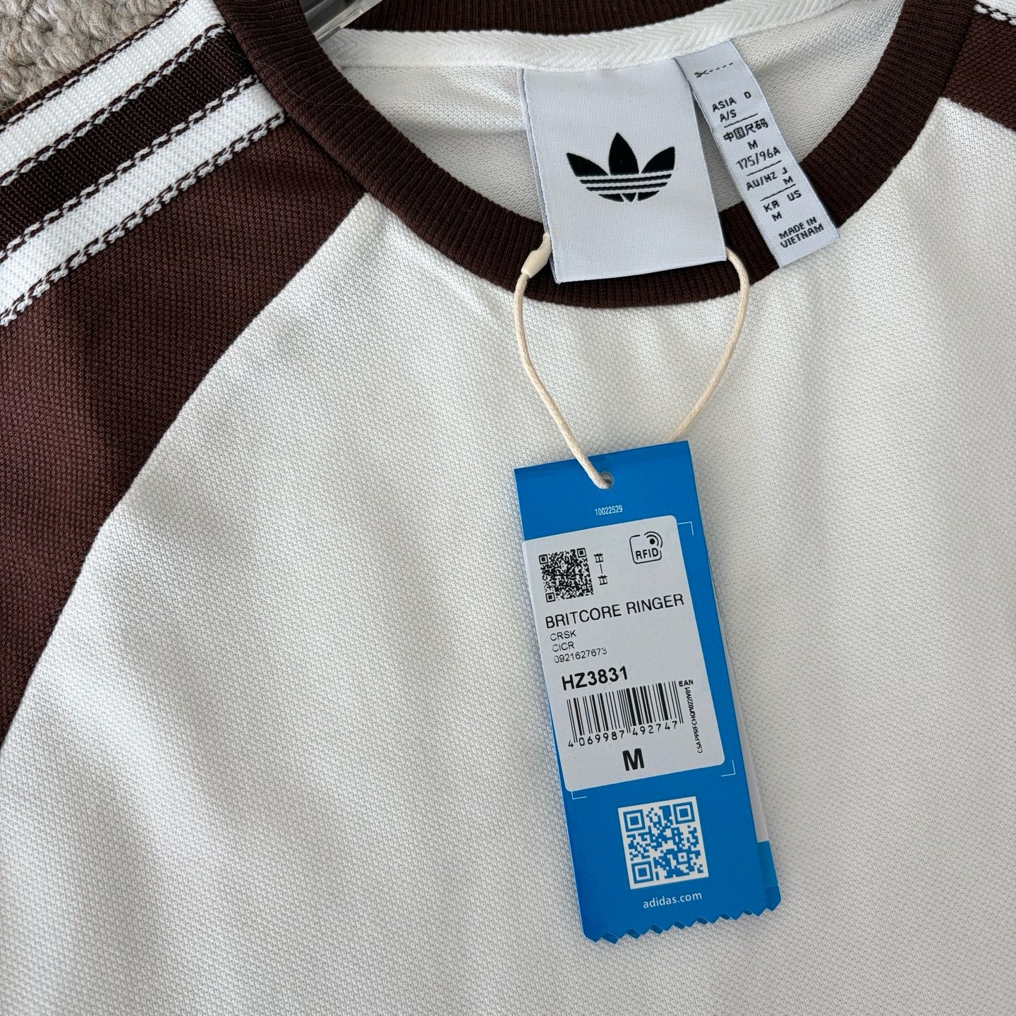 Adidas Britcore ringer tee