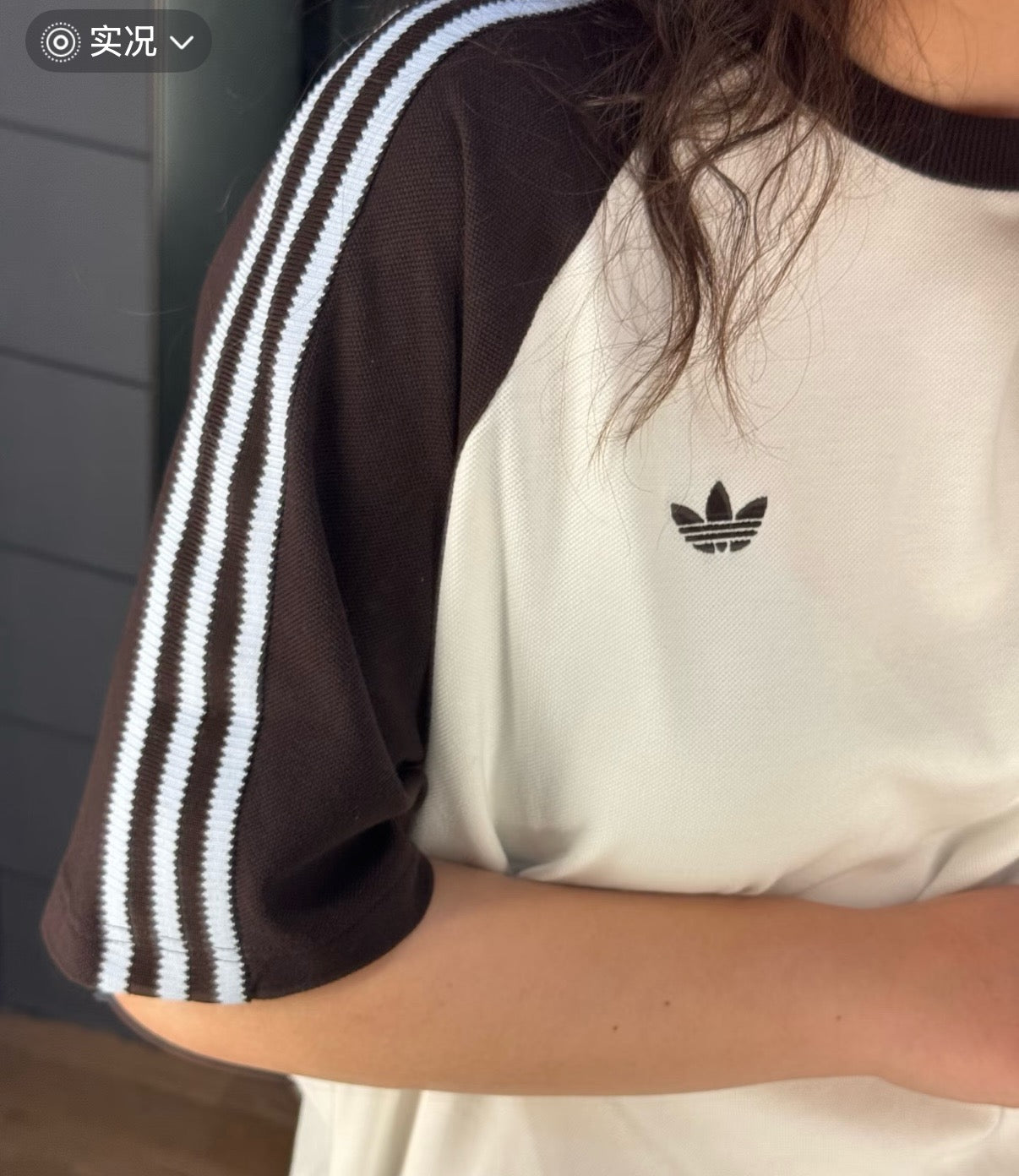 Adidas Britcore ringer tee