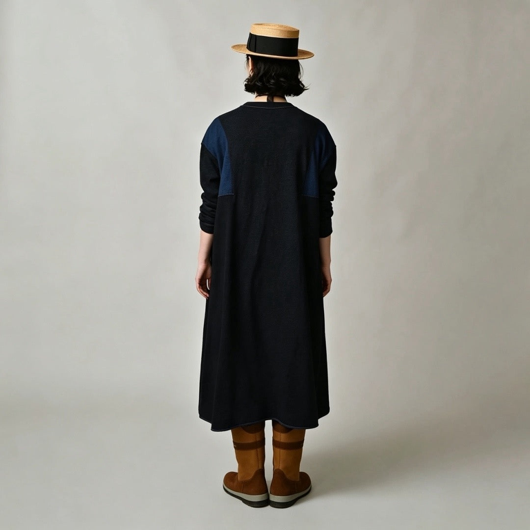 45R荷葉邊one piece