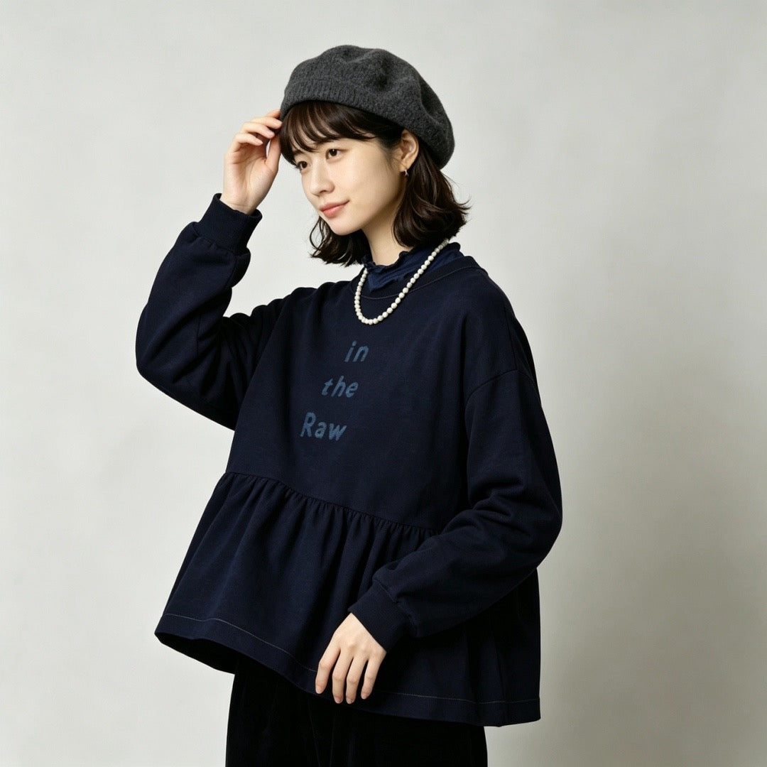 45R in the raw 長袖tee