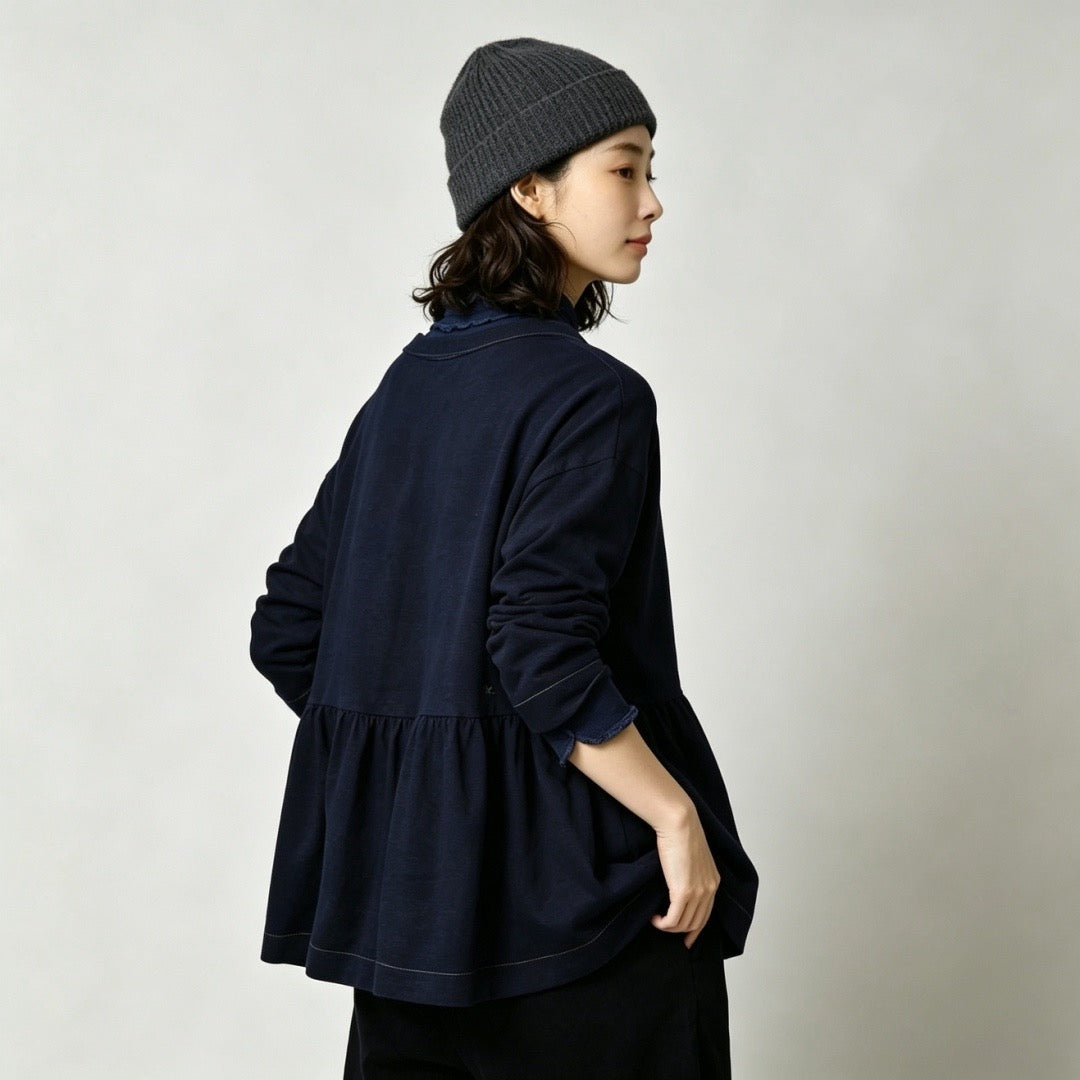 45R in the raw 長袖tee