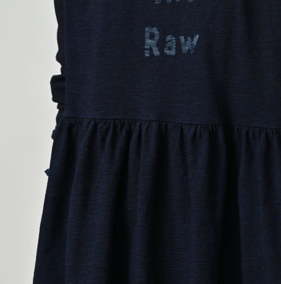 45R in the raw 長袖tee