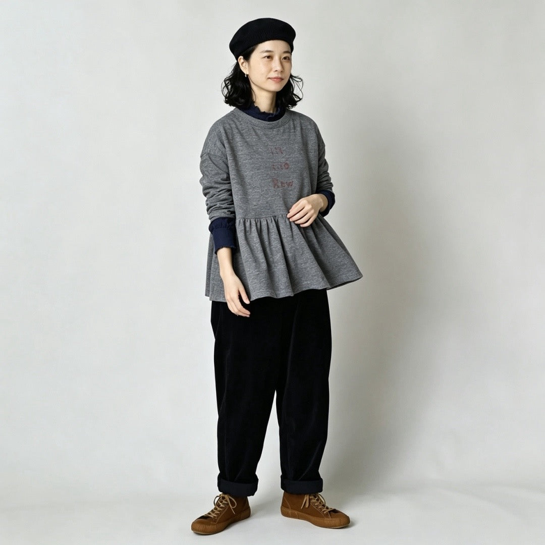 45R in the raw 長袖tee