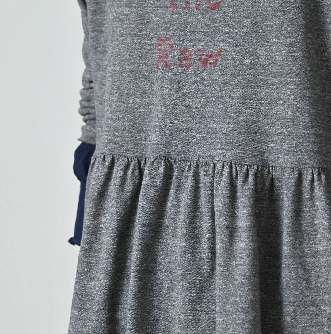45R in the raw 長袖tee