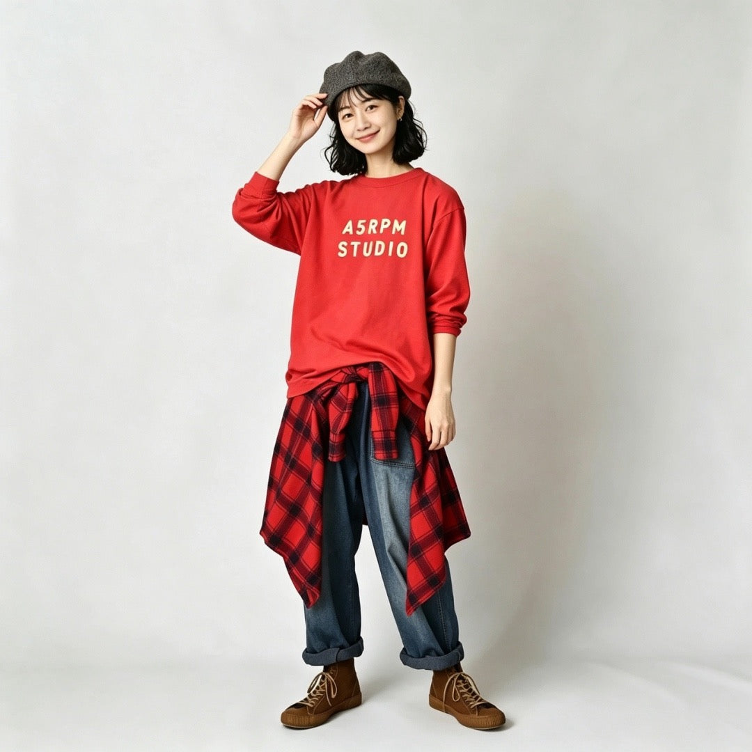 45RPM studio logo tee