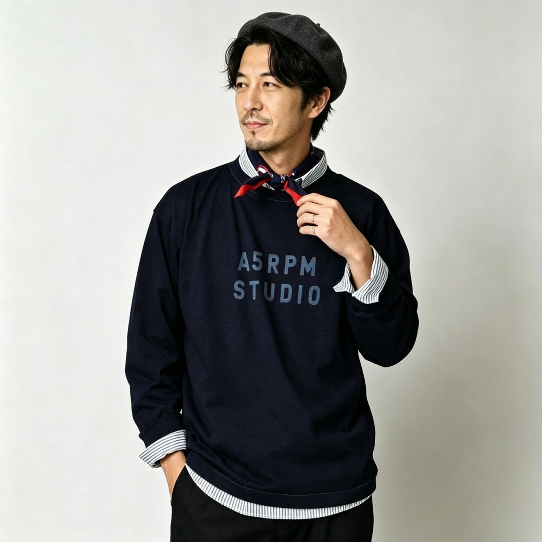 45RPM studio logo tee