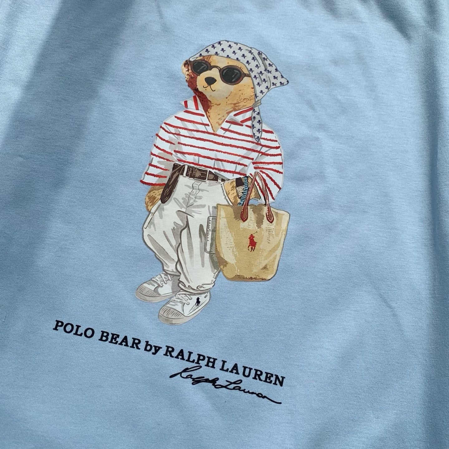 Polo bear 印花tee