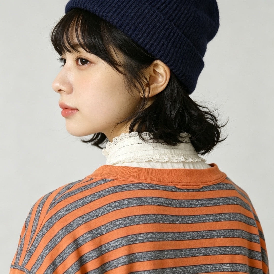 45R sheep間條tee