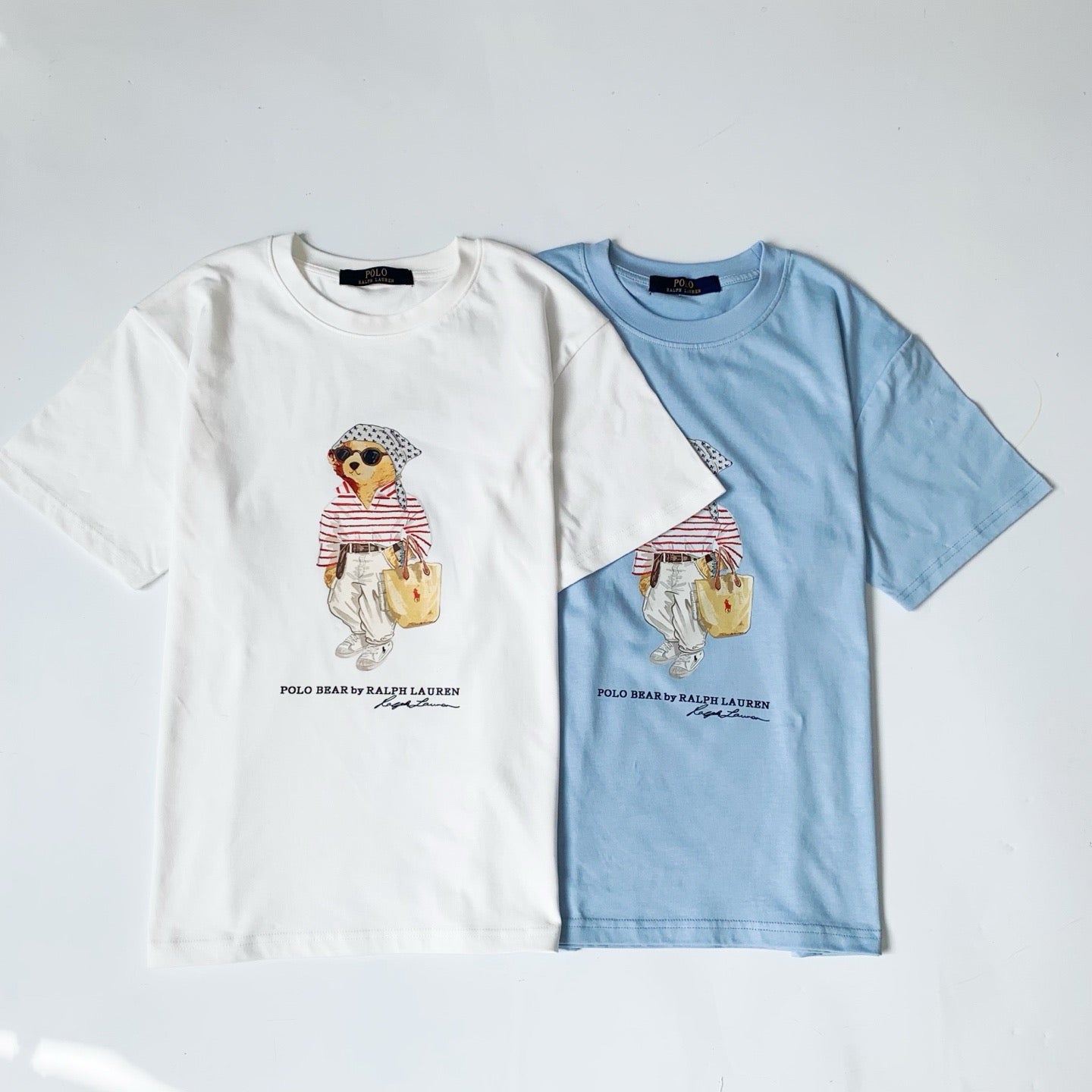 Polo bear 印花tee