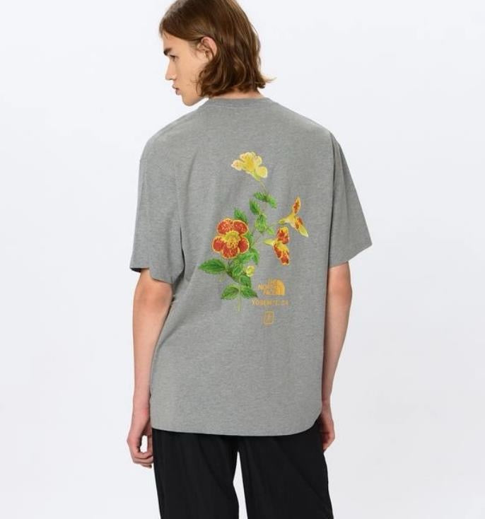 The North Face flower tee
