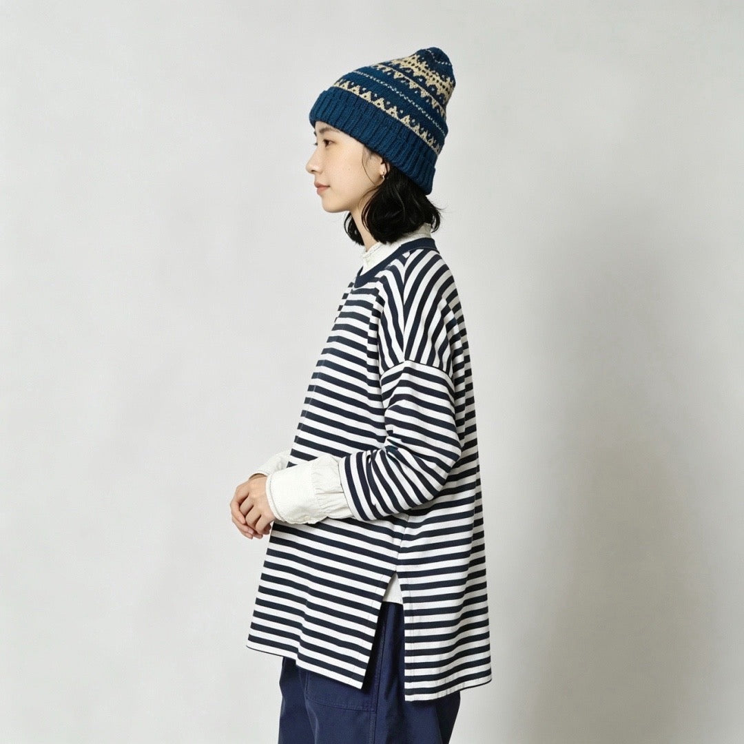 45R sheep間條tee