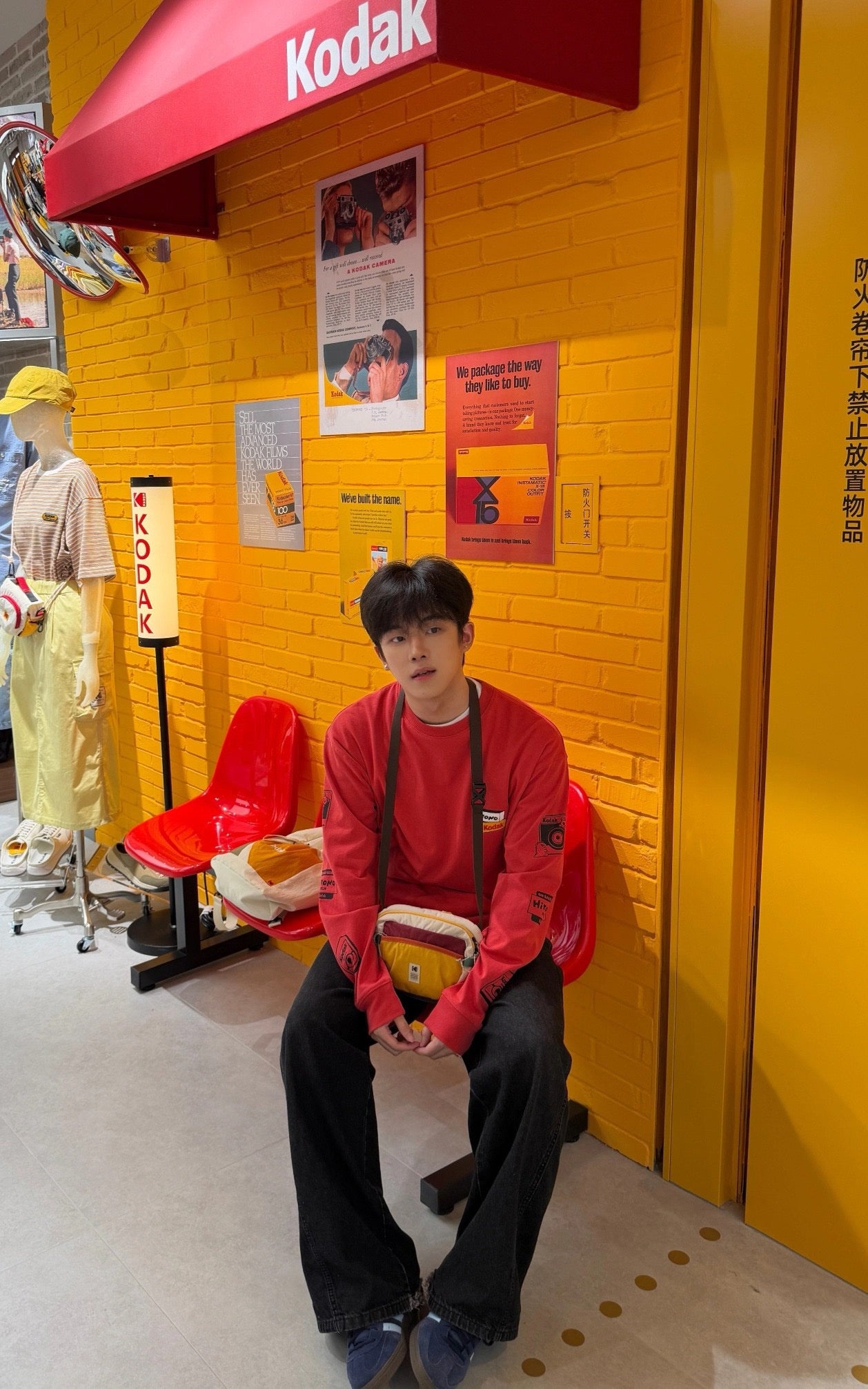 Kodak 長袖tee