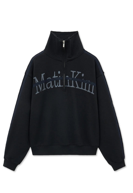 Matin kim半拉鏈zip衛衣
