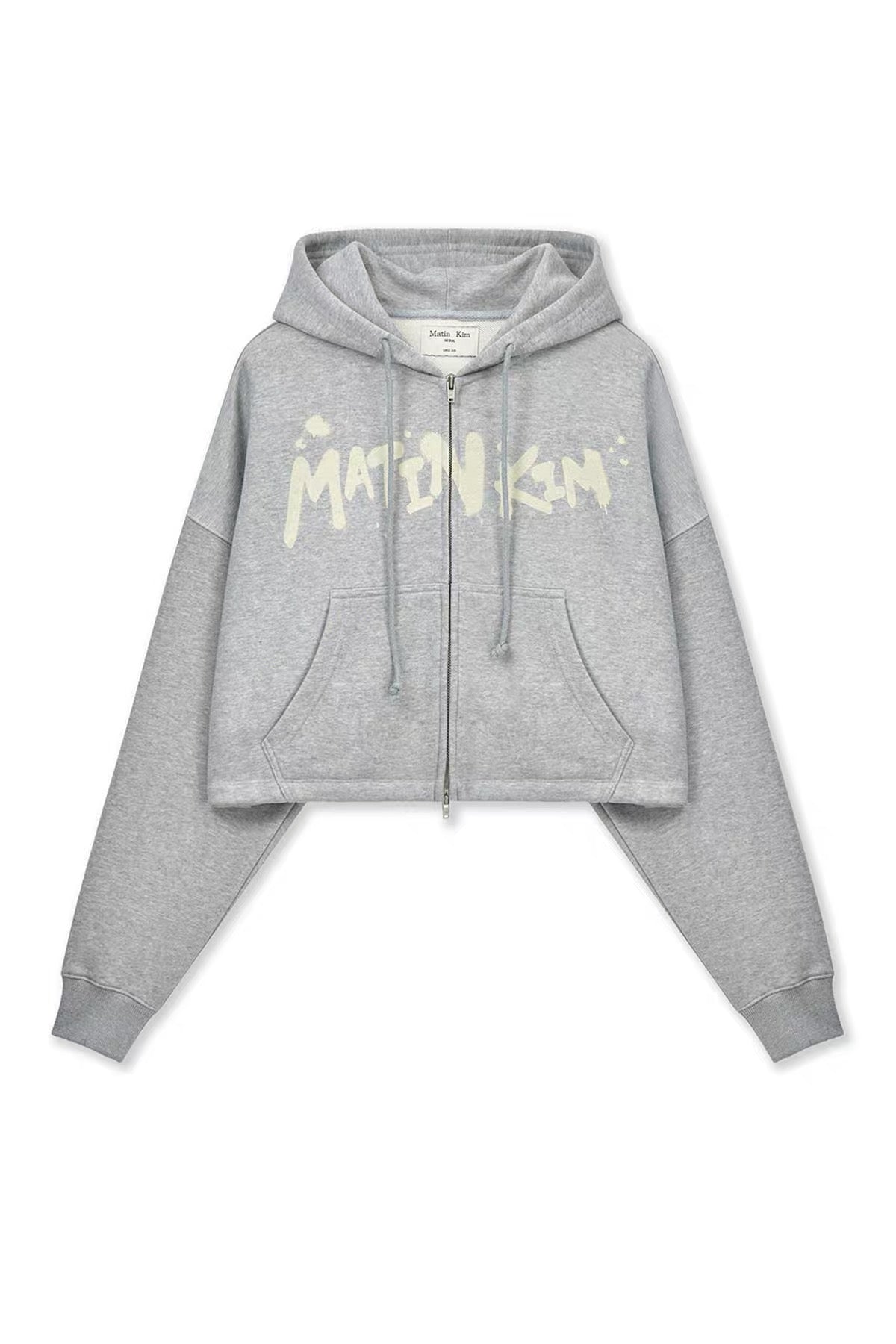 Matin kim logo zip hoodies jacket