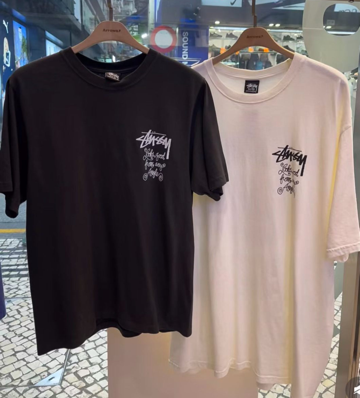 Stussy mouth tee