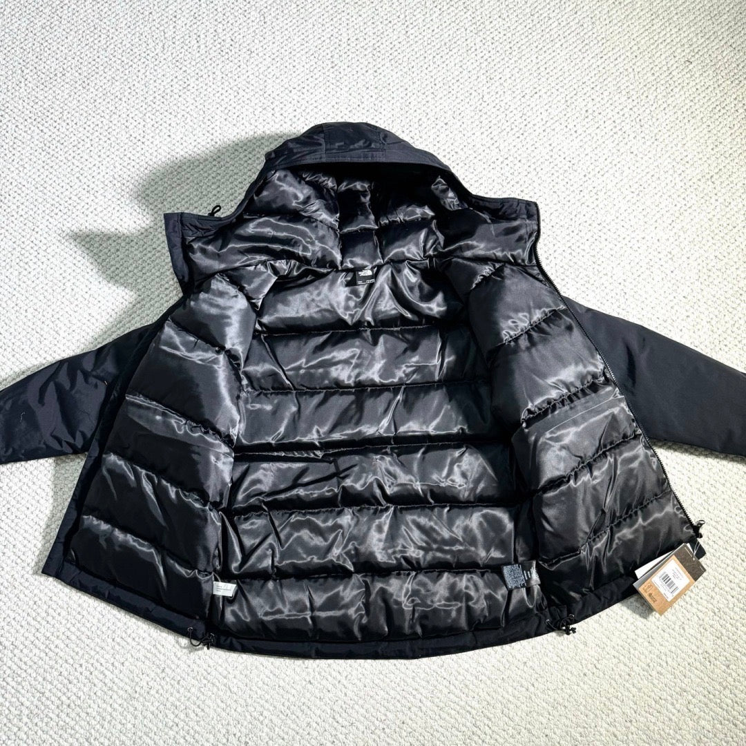 The north face down