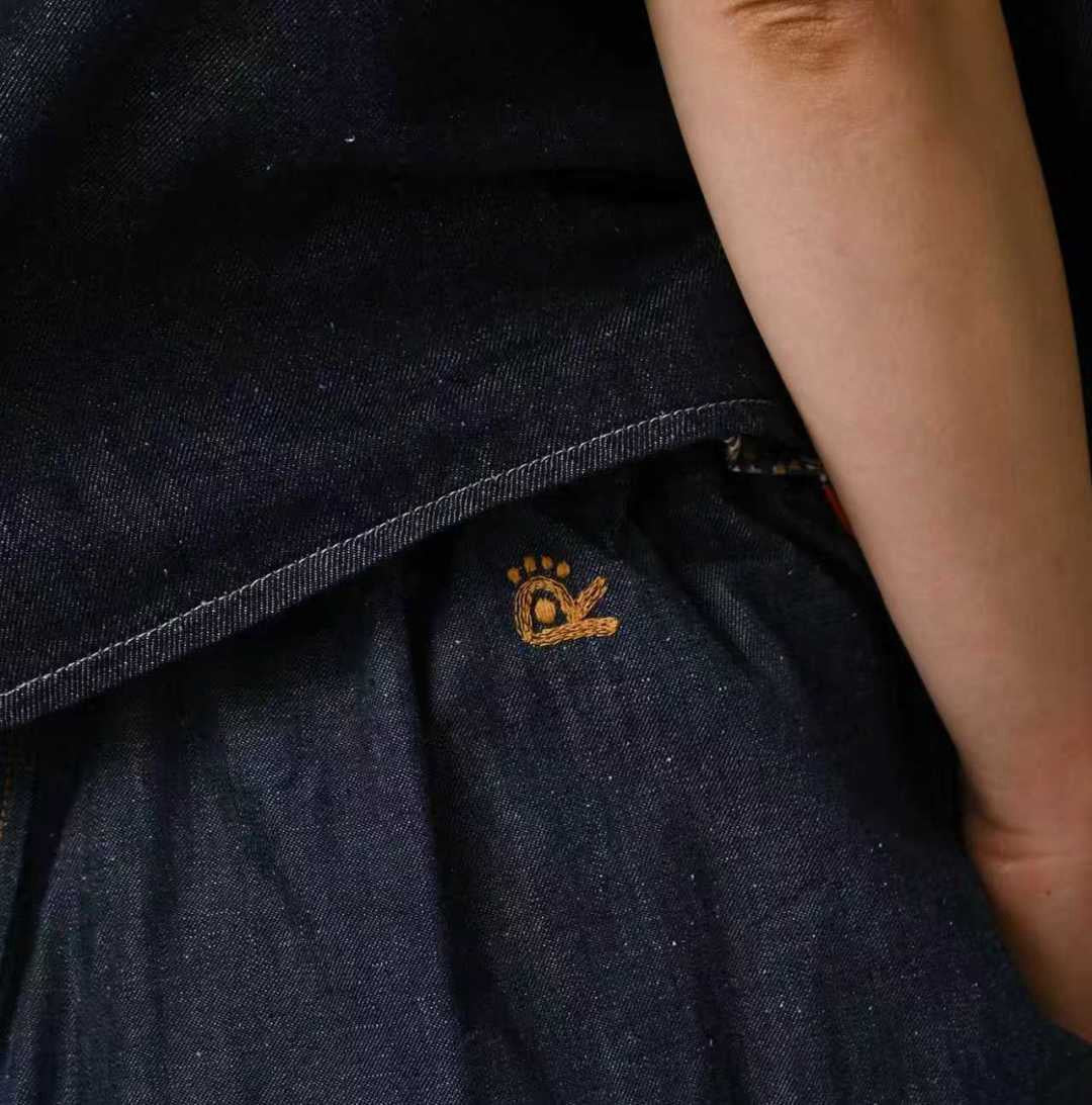 45R 牛仔喇叭褲