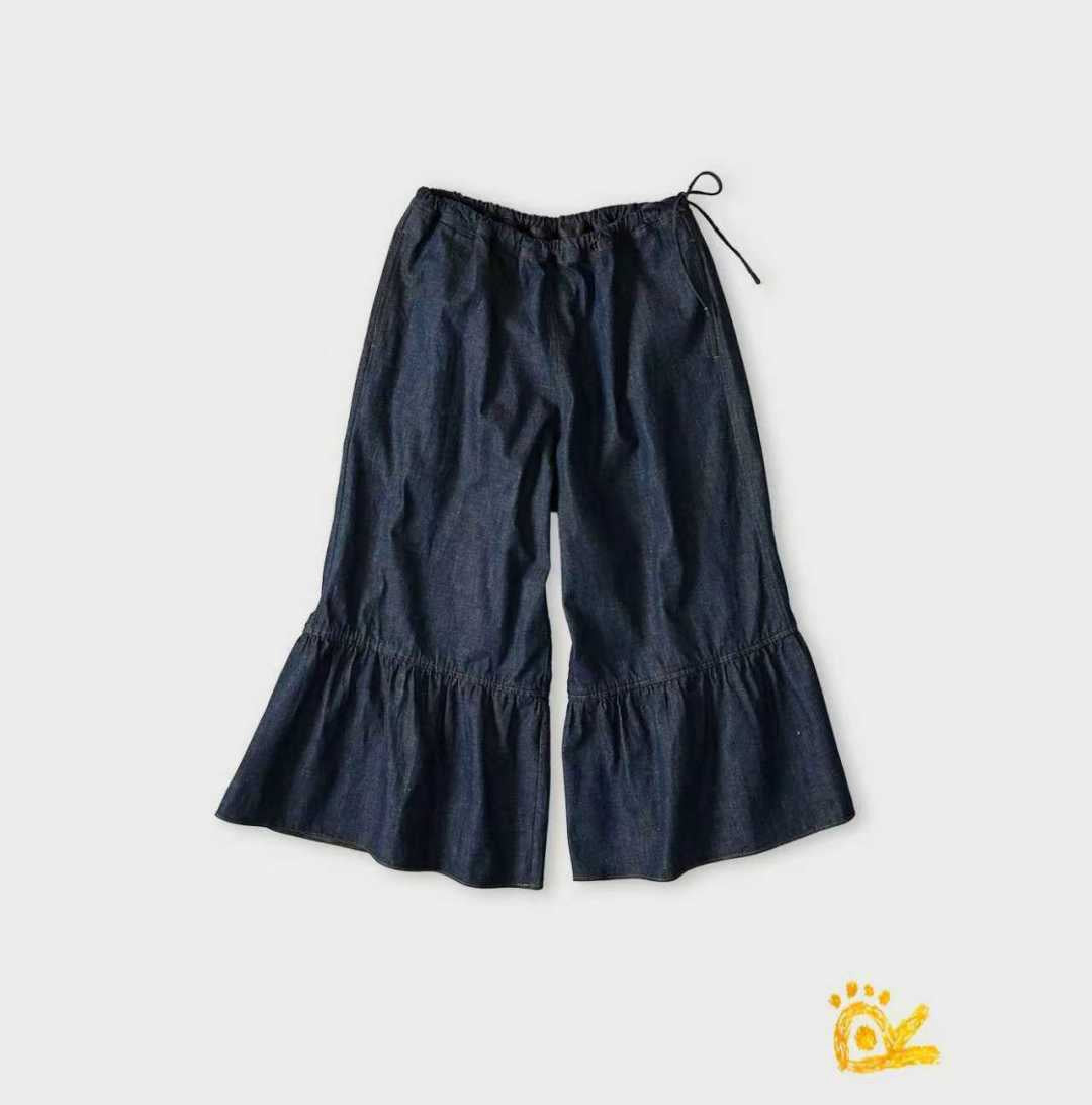 45R 牛仔喇叭褲