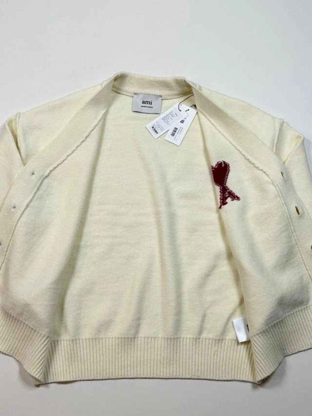 AMI心心cardigan