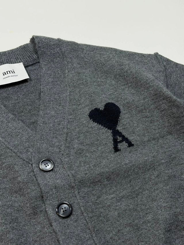 AMI心心cardigan