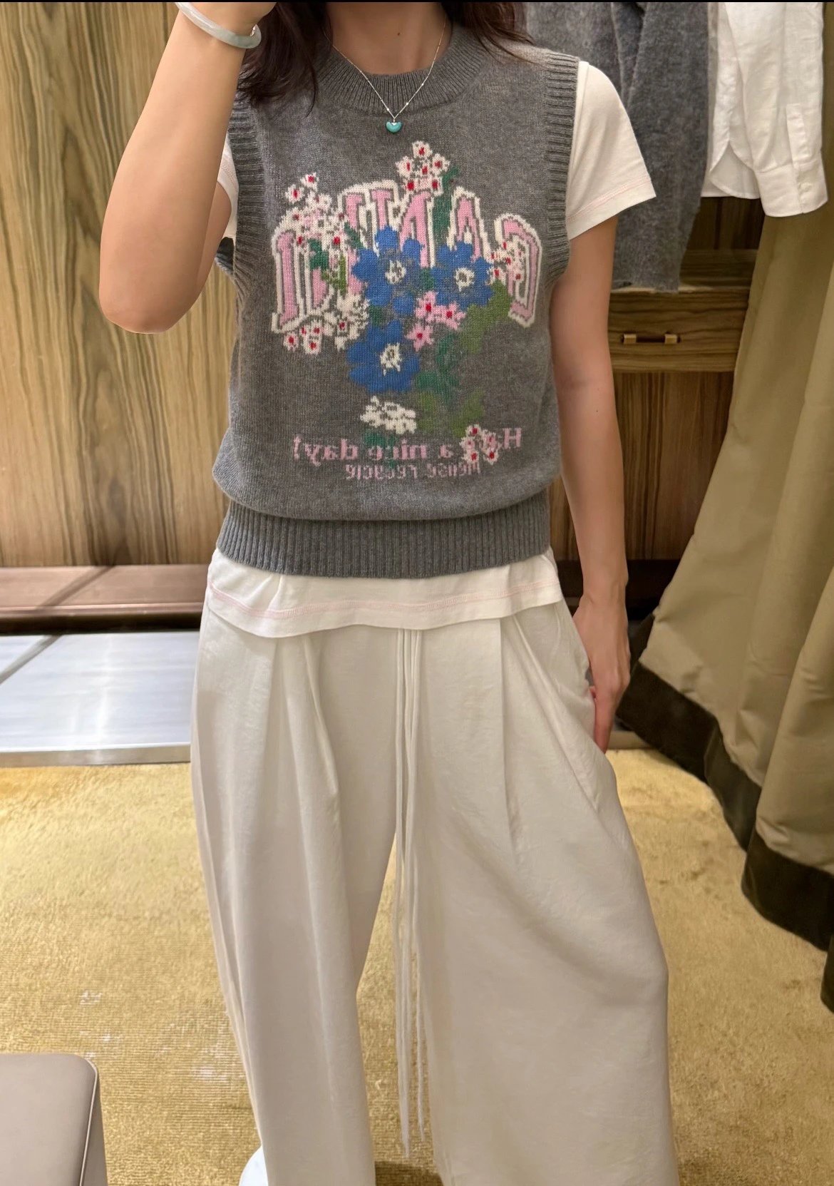 Ganni 針織冷背心