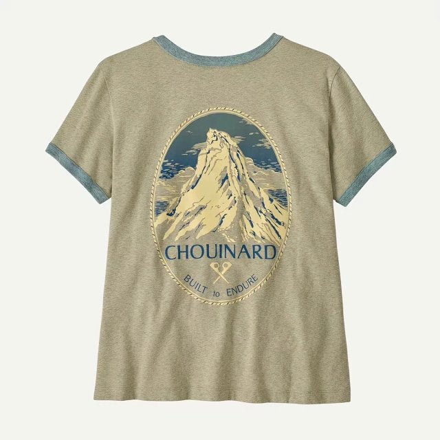Patagonia logo tee
