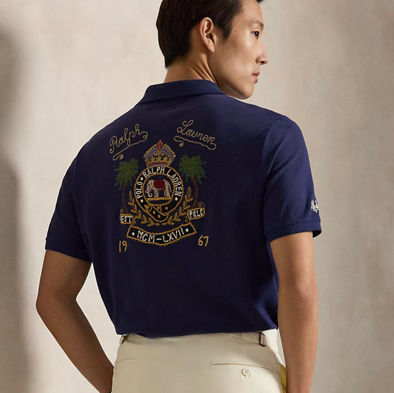Polo刺繡polo shirt