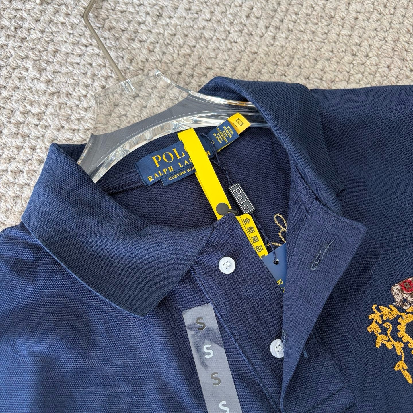 Polo刺繡polo shirt