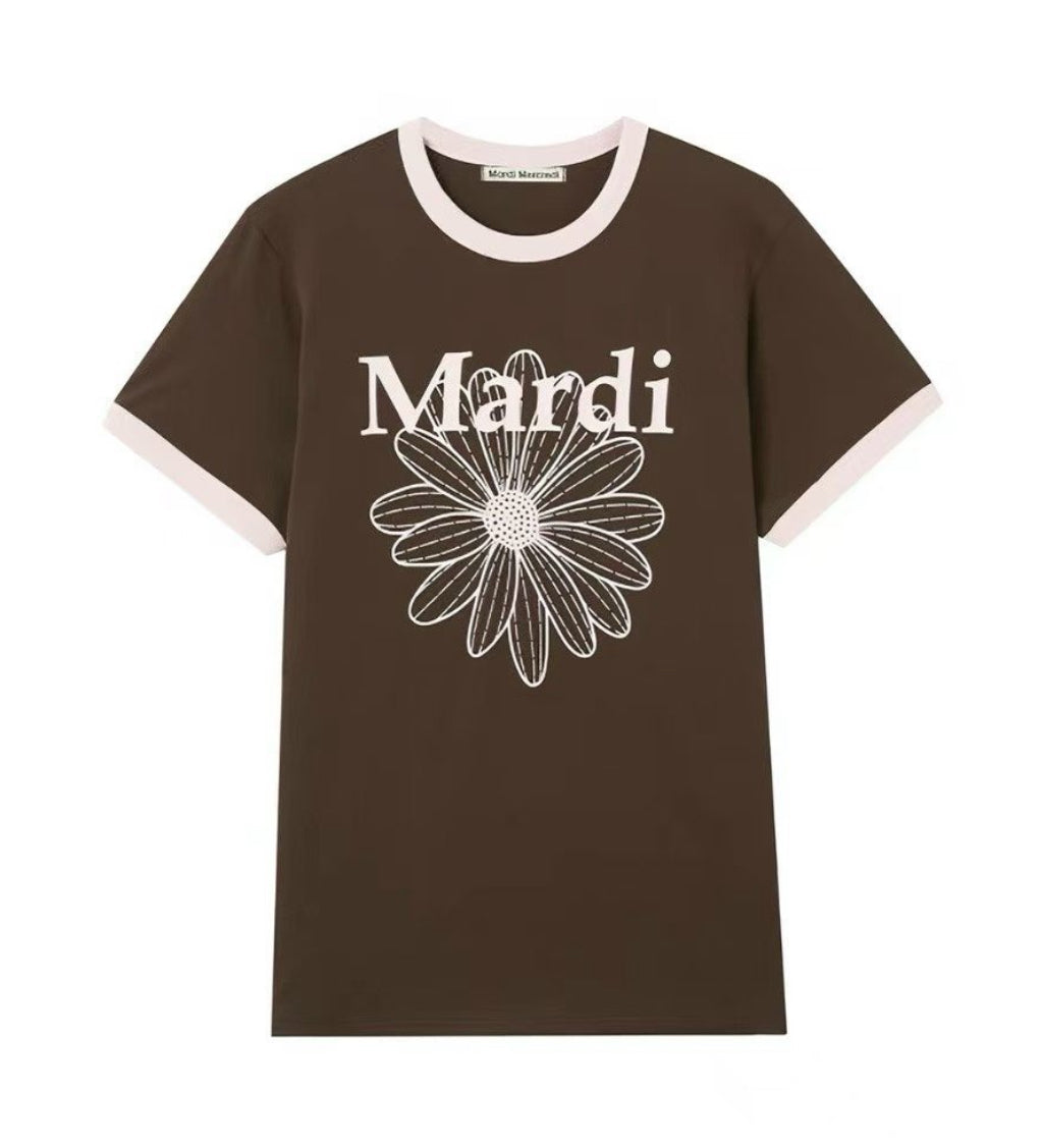 Mardi撞色tee