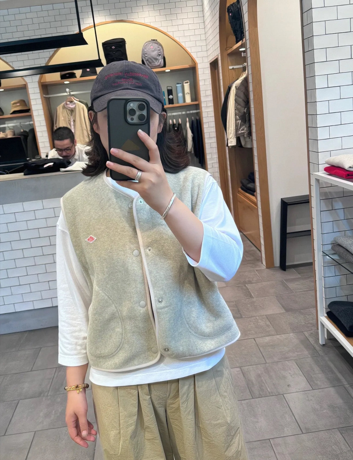Danton fleece 背心