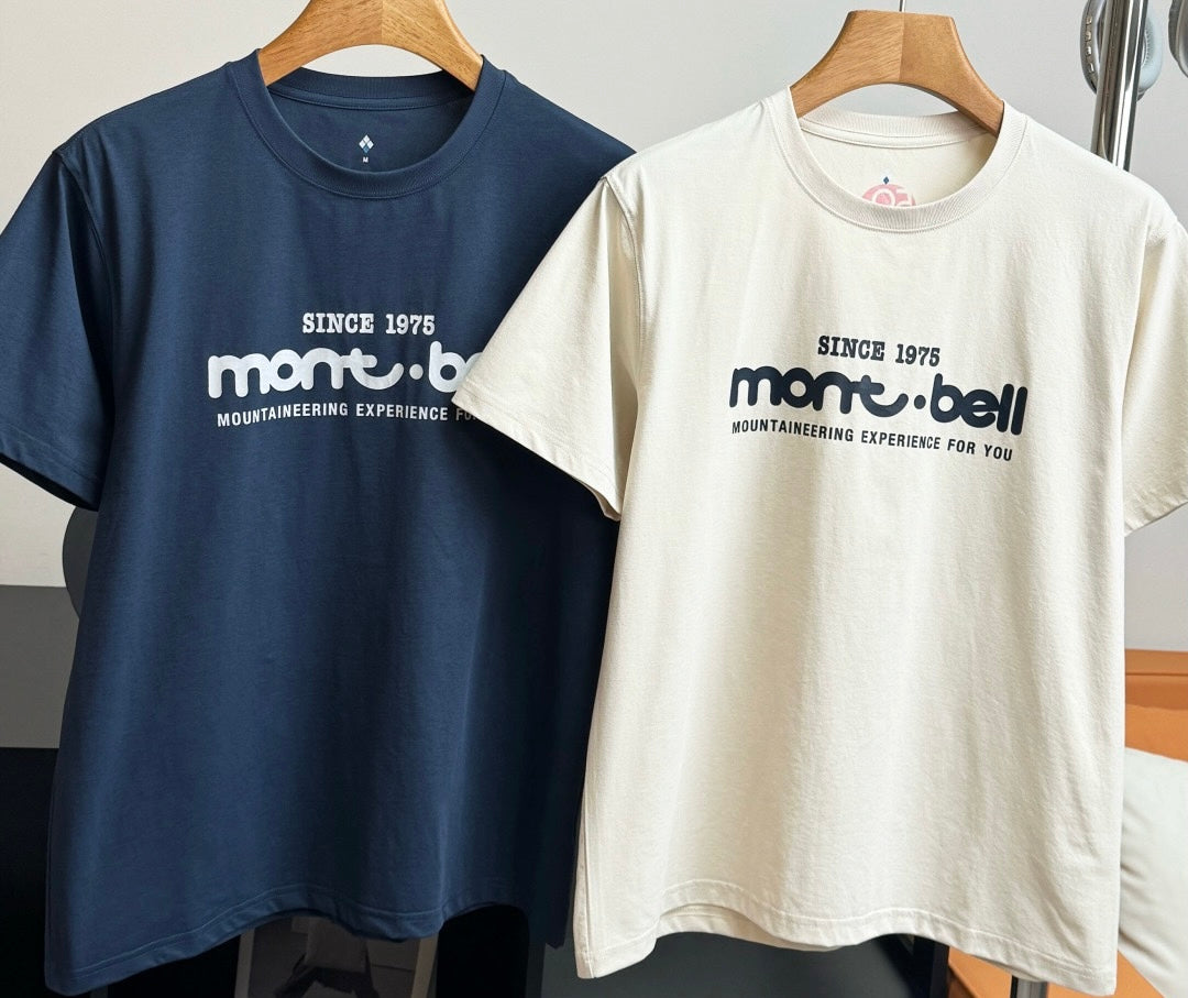 Mont bell 50th印花tee