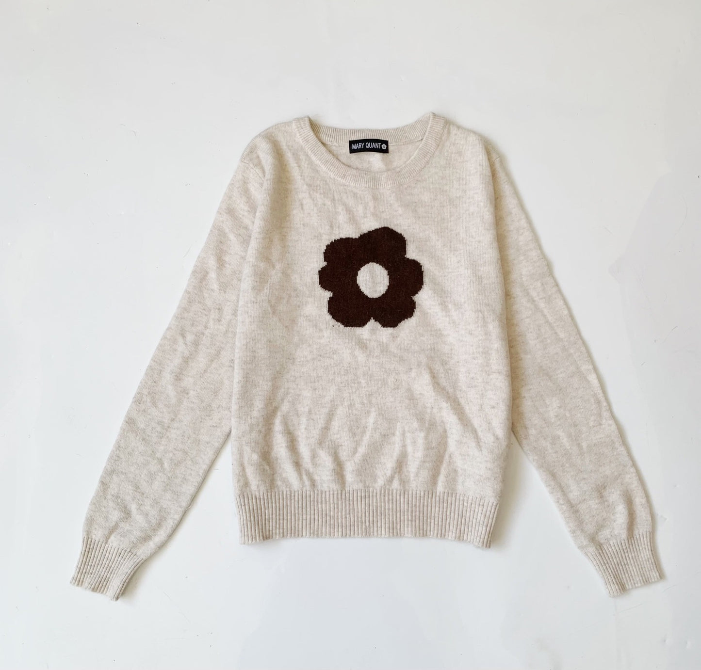 Mary quant flower sweater