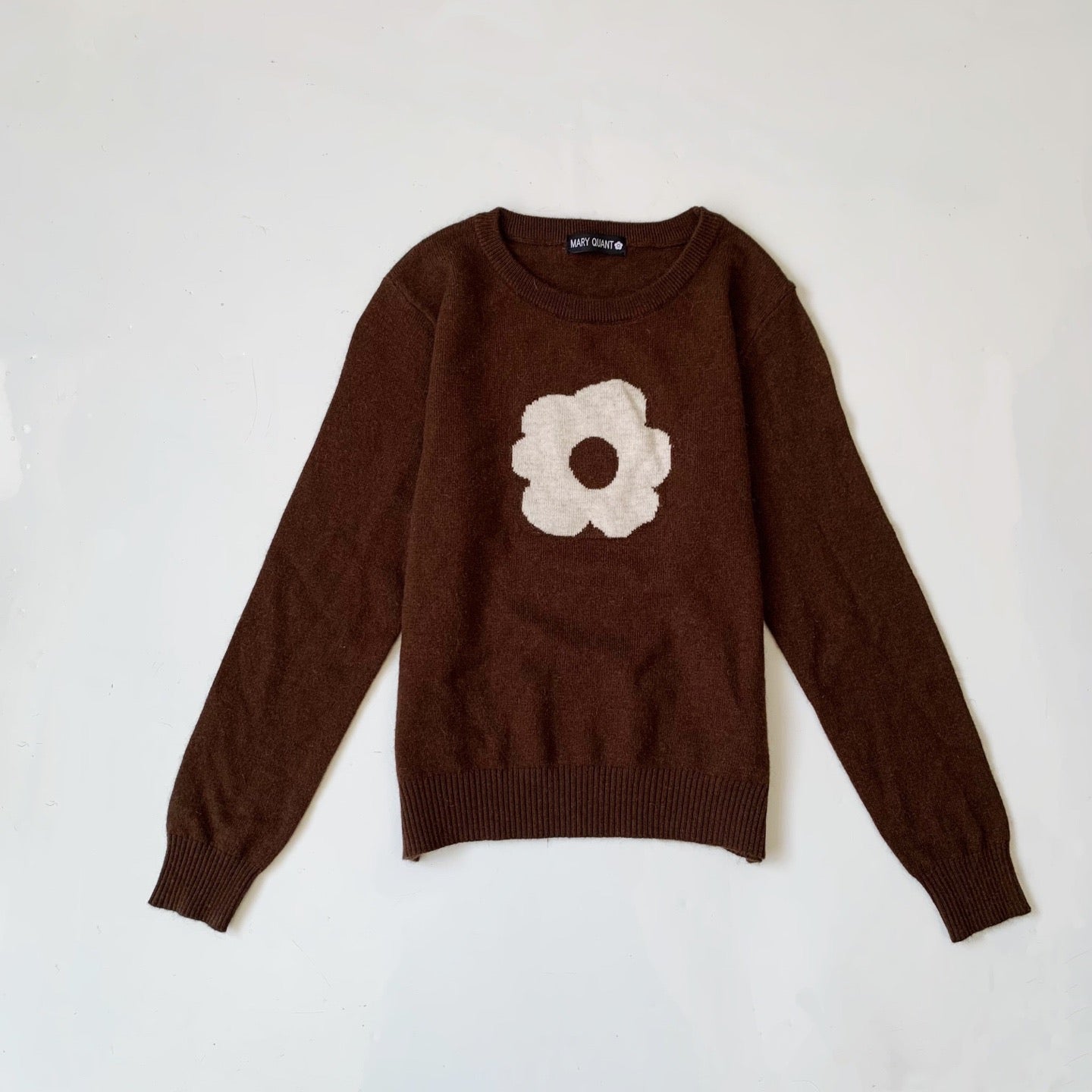 Mary quant flower sweater