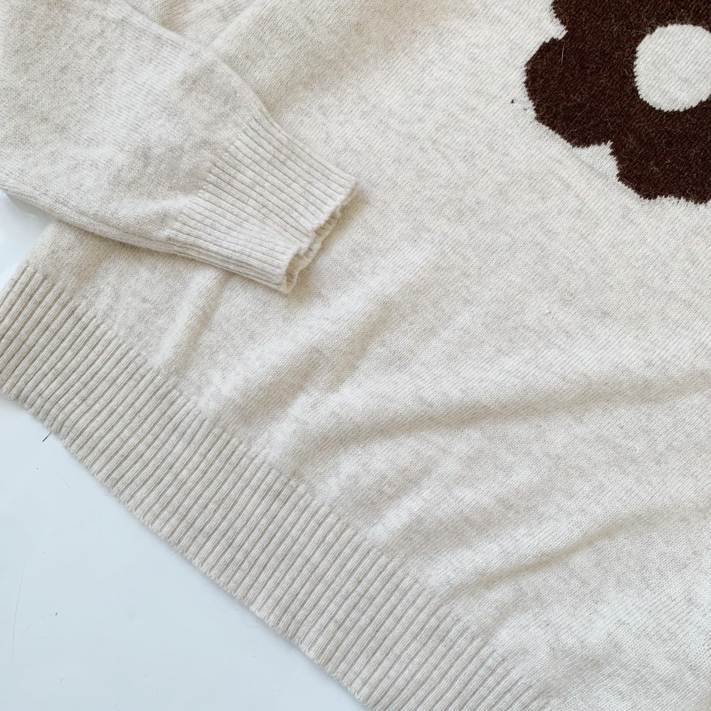 Mary quant flower sweater