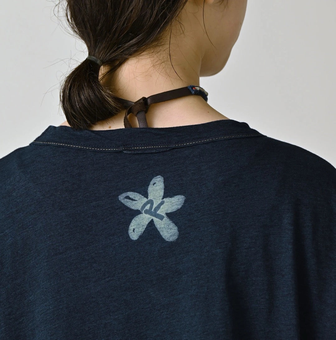 45R flower pattern tee