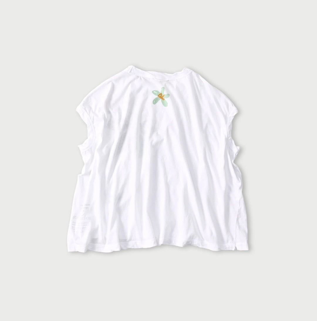 45R flower pattern tee