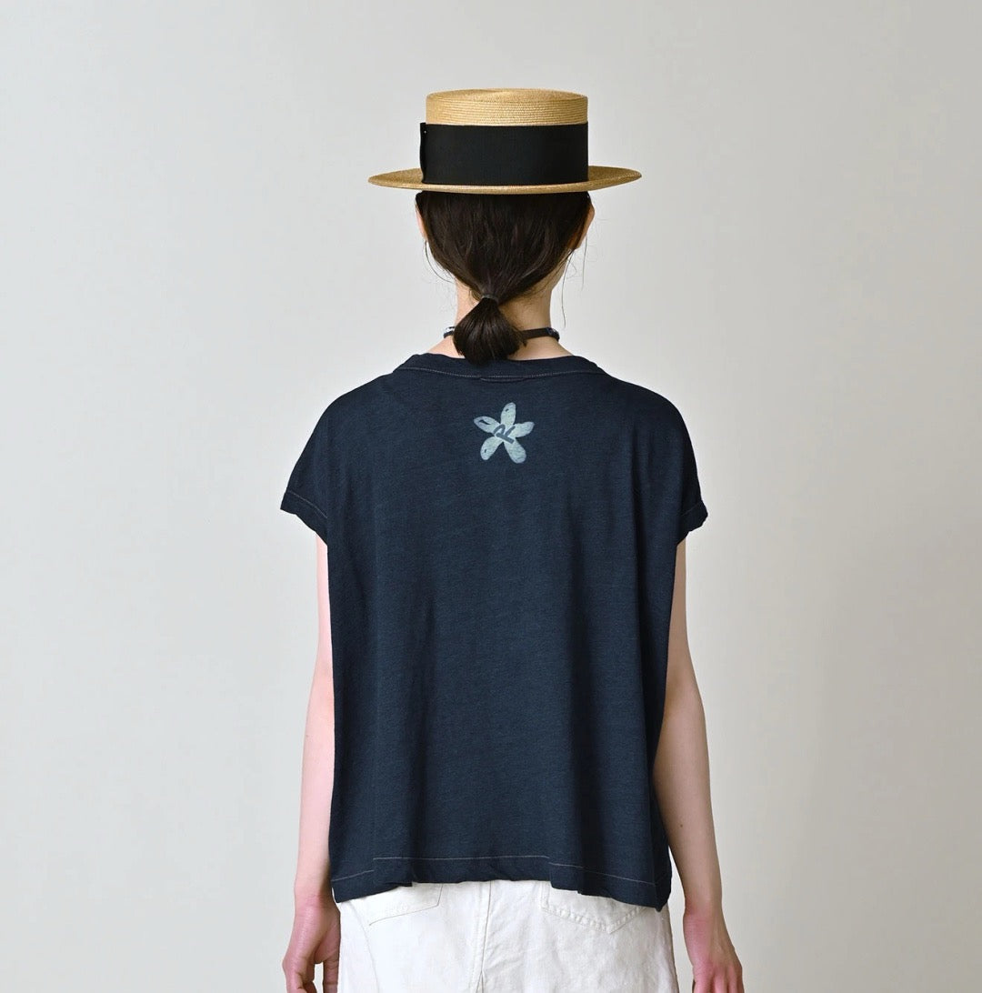 45R flower pattern tee