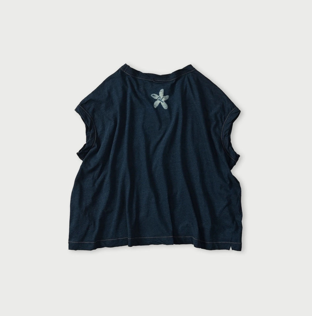 45R flower pattern tee
