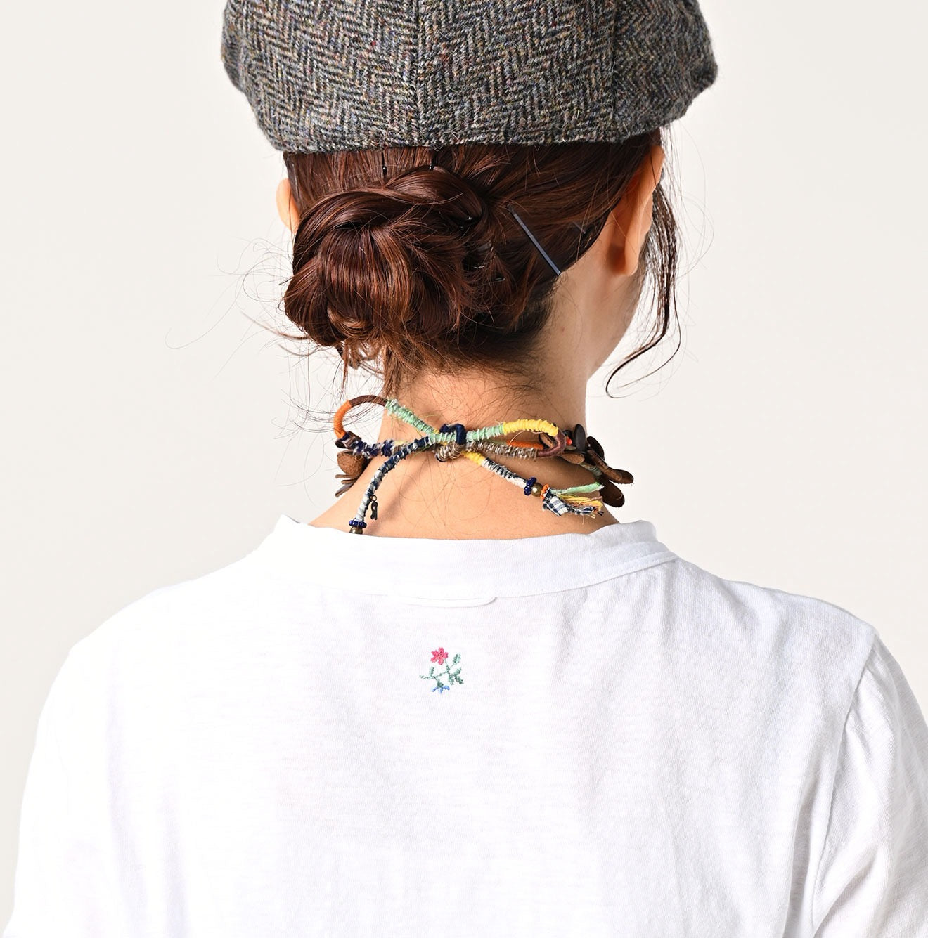 45R flower刺繡tee&nbsp;