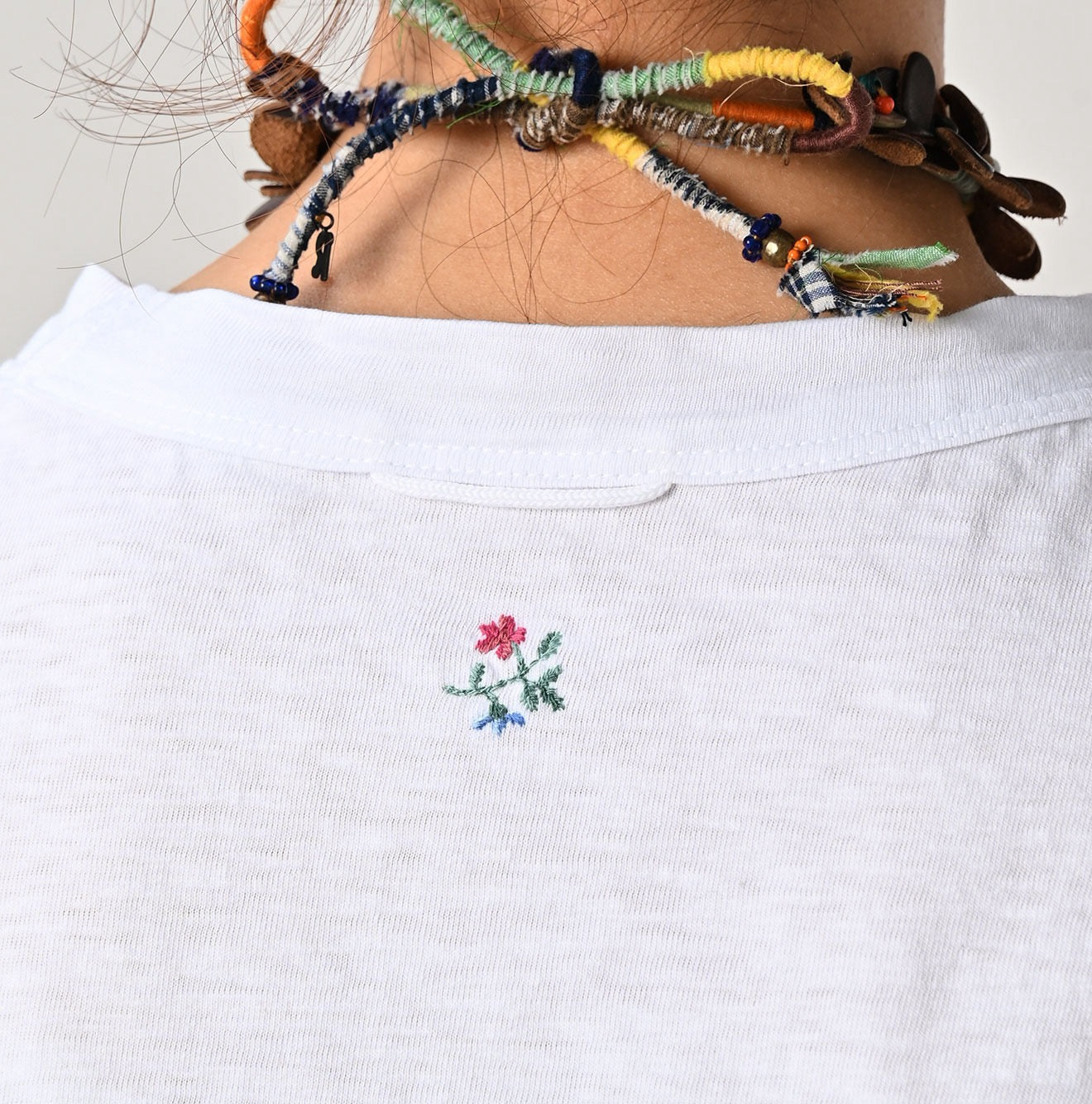 45R flower刺繡tee&nbsp;