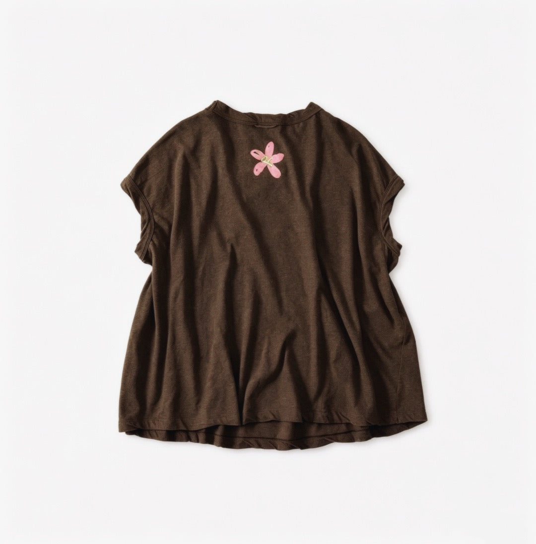45R flower pattern tee