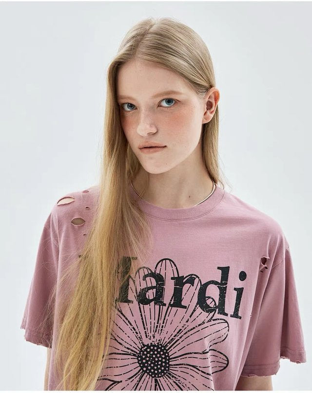 Mardi Mercredi 破洞tee