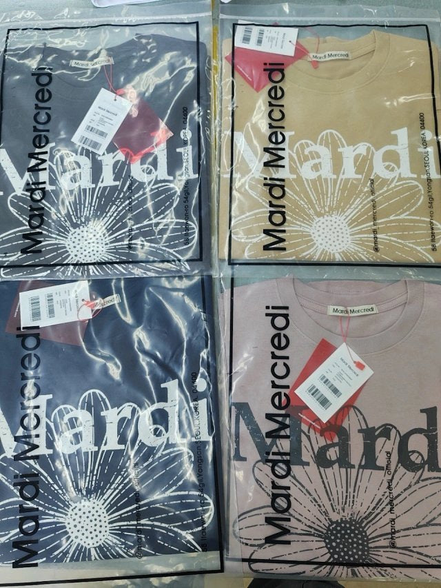 Mardi Mercredi 破洞tee