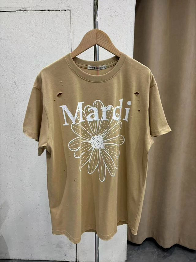 Mardi Mercredi 破洞tee