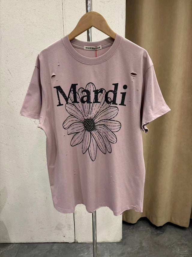 Mardi Mercredi 破洞tee