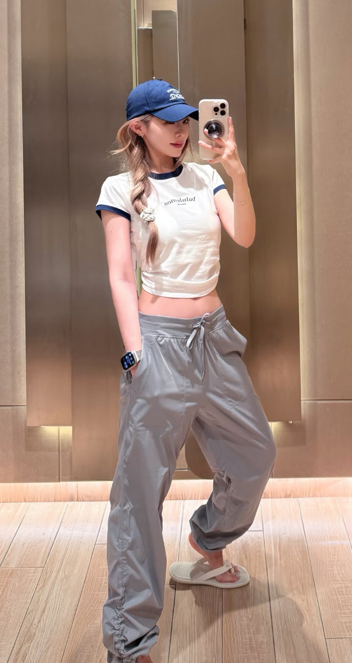 Lululemon 撞色tee