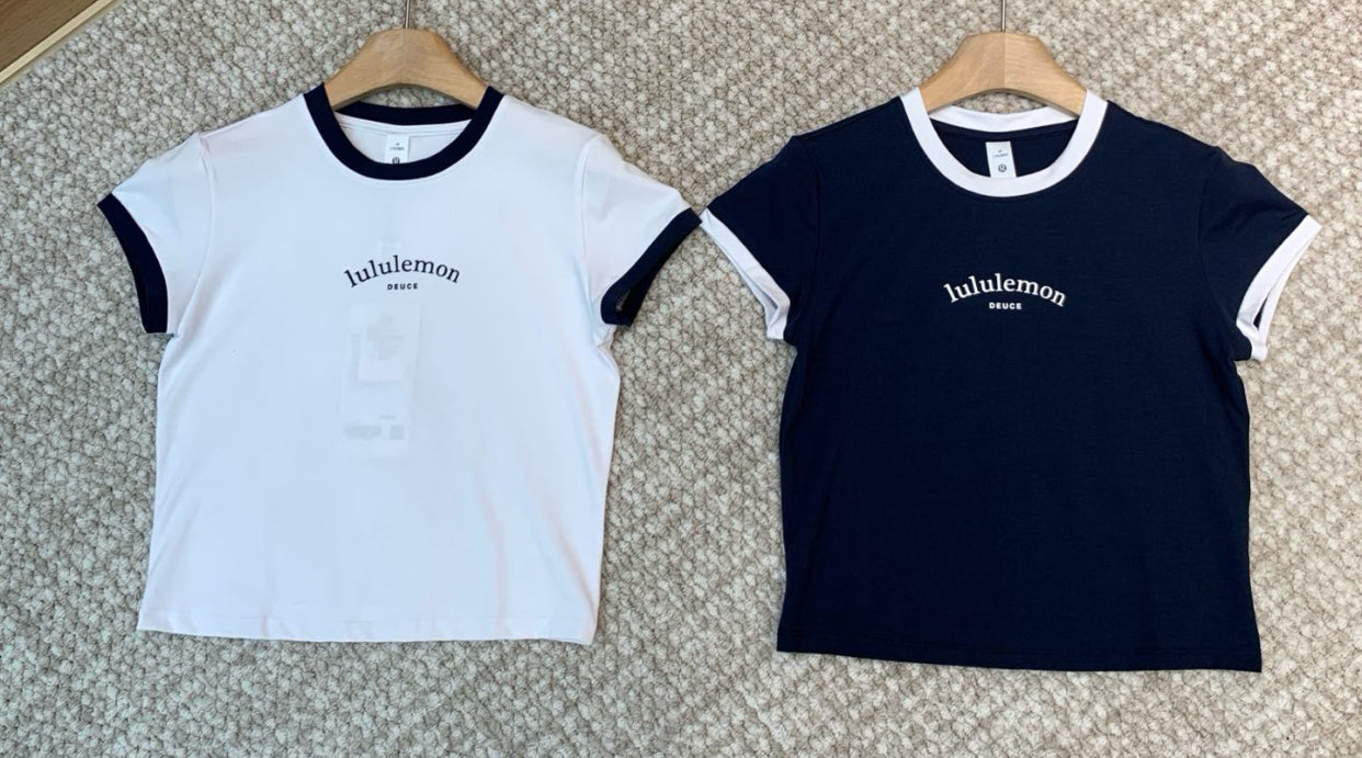 Lululemon 撞色tee