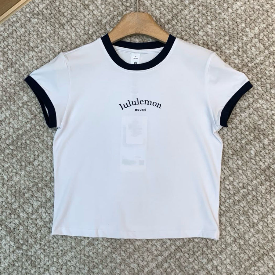 Lululemon 撞色tee