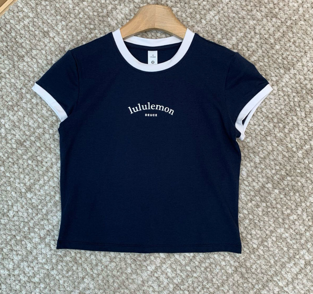 Lululemon 撞色tee