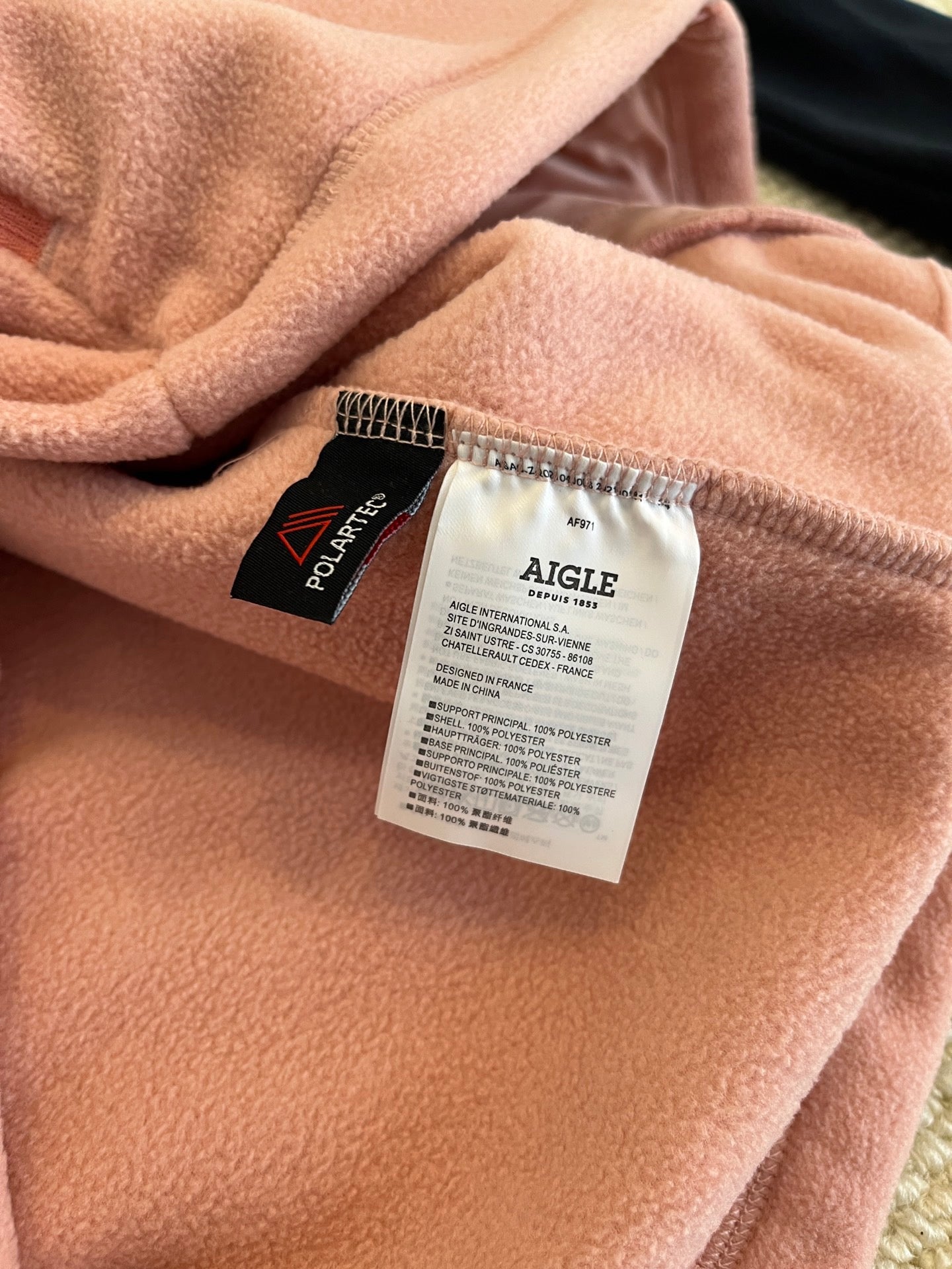 Aigle polartec 200抓絨外套